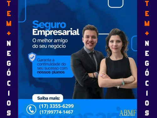 🌟 ABMF Corretora de Seguros e Certificação Digital oferece soluções completas e personalizadas para garantir sua segurança e tranquilidade. Localizada na Boa Vista, Rio Preto, oferecemos uma ampla gama de seguros, como automóvel 🚗, residencial 🏠, empresarial 💼, de vida ❤️, motocicleta 🏍️, viagem ✈️ e responsabilidade civil ⚖️. Além disso, trabalhamos com serviços de certificado digital 🔐, fiança locatícia 🏢, consórcios 💳 e seguros de invalidez ♿. Nossa missão é proteger o que é mais importante para você, oferecendo atendimento de excelência e produtos de qualidade. Proteja seu patrimônio com a ABMF! 💼