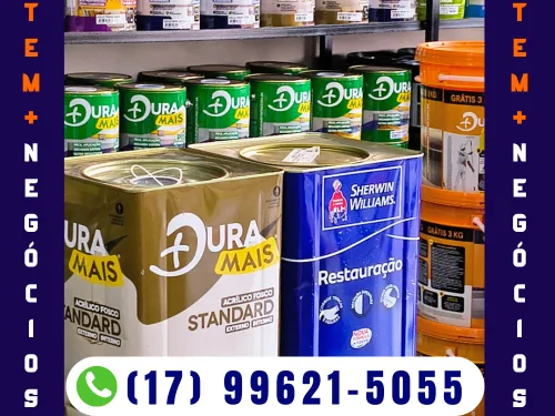 ✨ Transforme seu projeto com quem entende de pintura! Na Revest Tintas Rio Preto você encontra tintas, texturas, impermeabilizantes e acessórios de pintura das melhores marcas do mercado. 🖌️ ✅ Consultoria gratuita em cores ✅ Entrega rápida em até 80 km ✅ Promoções mensais imperdíveis ✅ Credibilidade em grandes obras da região 👉 Venha nos visitar: R. Santa Paula, 2520 - Eldorado 📞 (17) 3217-5110 / (17) 99621-5055 Revest Tintas Rio Preto – qualidade e confiança em cada cor! 🎨