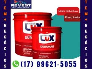 ✨ Transforme seu projeto com quem entende de pintura! Na Revest Tintas Rio Preto você encontra tintas, texturas, impermeabilizantes e acessórios de pintura das melhores marcas do mercado. 🖌️ ✅ Consultoria gratuita em cores ✅ Entrega rápida em até 80 km ✅ Promoções mensais imperdíveis ✅ Credibilidade em grandes obras da região 👉 Venha nos visitar: R. Santa Paula, 2520 - Eldorado 📞 (17) 3217-5110 / (17) 99621-5055 Revest Tintas Rio Preto – qualidade e confiança em cada cor! 🎨
