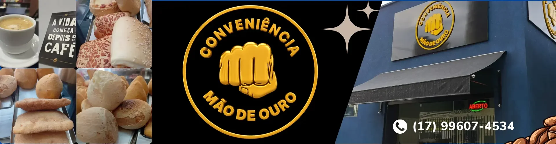 Conveniência Mão de Ouro Rio Preto - Banner DeskTop
