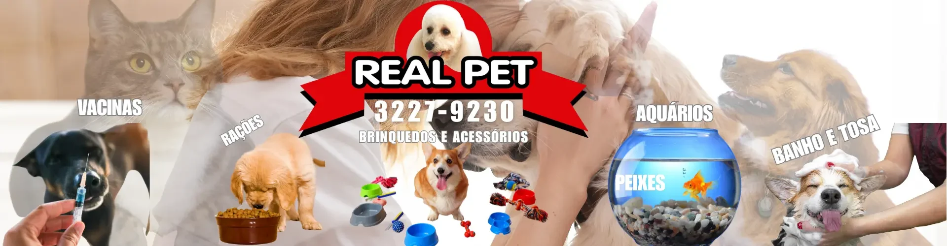 Real Pet - Banner DeskTop