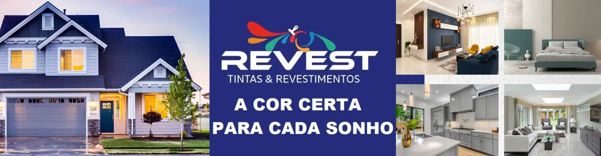 ✨ Transforme seu projeto com quem entende de pintura! Na Revest Tintas Rio Preto você encontra tintas, texturas, impermeabilizantes e acessórios de pintura das melhores marcas do mercado. 🖌️ ✅ Consultoria gratuita em cores ✅ Entrega rápida em até 80 km ✅ Promoções mensais imperdíveis ✅ Credibilidade em grandes obras da região 👉 Venha nos visitar: R. Santa Paula, 2520 - Eldorado 📞 (17) 3217-5110 / (17) 99621-5055 Revest Tintas Rio Preto – qualidade e confiança em cada cor! 🎨