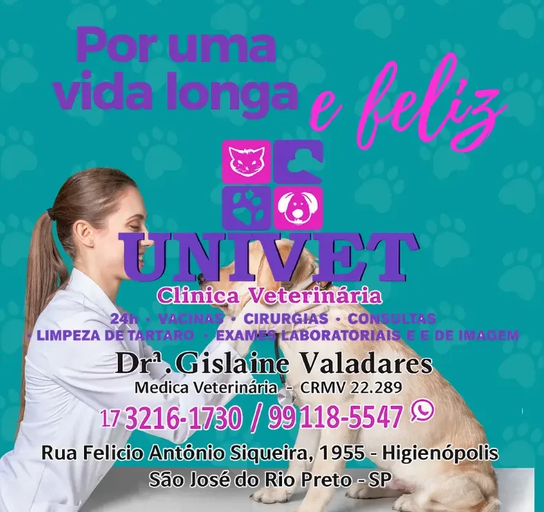 Univet Clinica Veterinária - Banner Mobile_